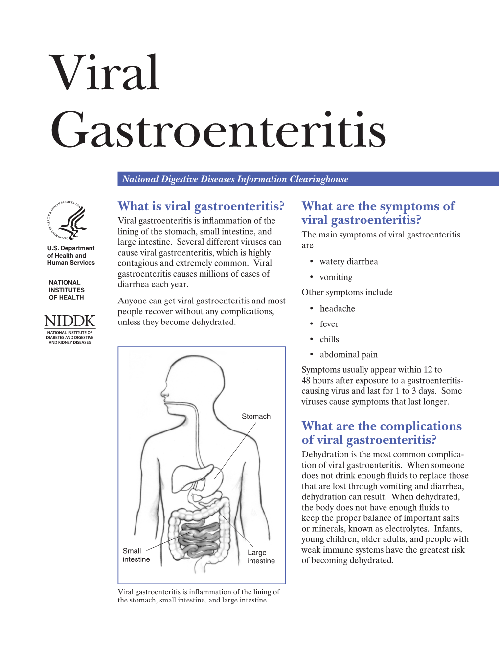 Viral Gastroenteritis