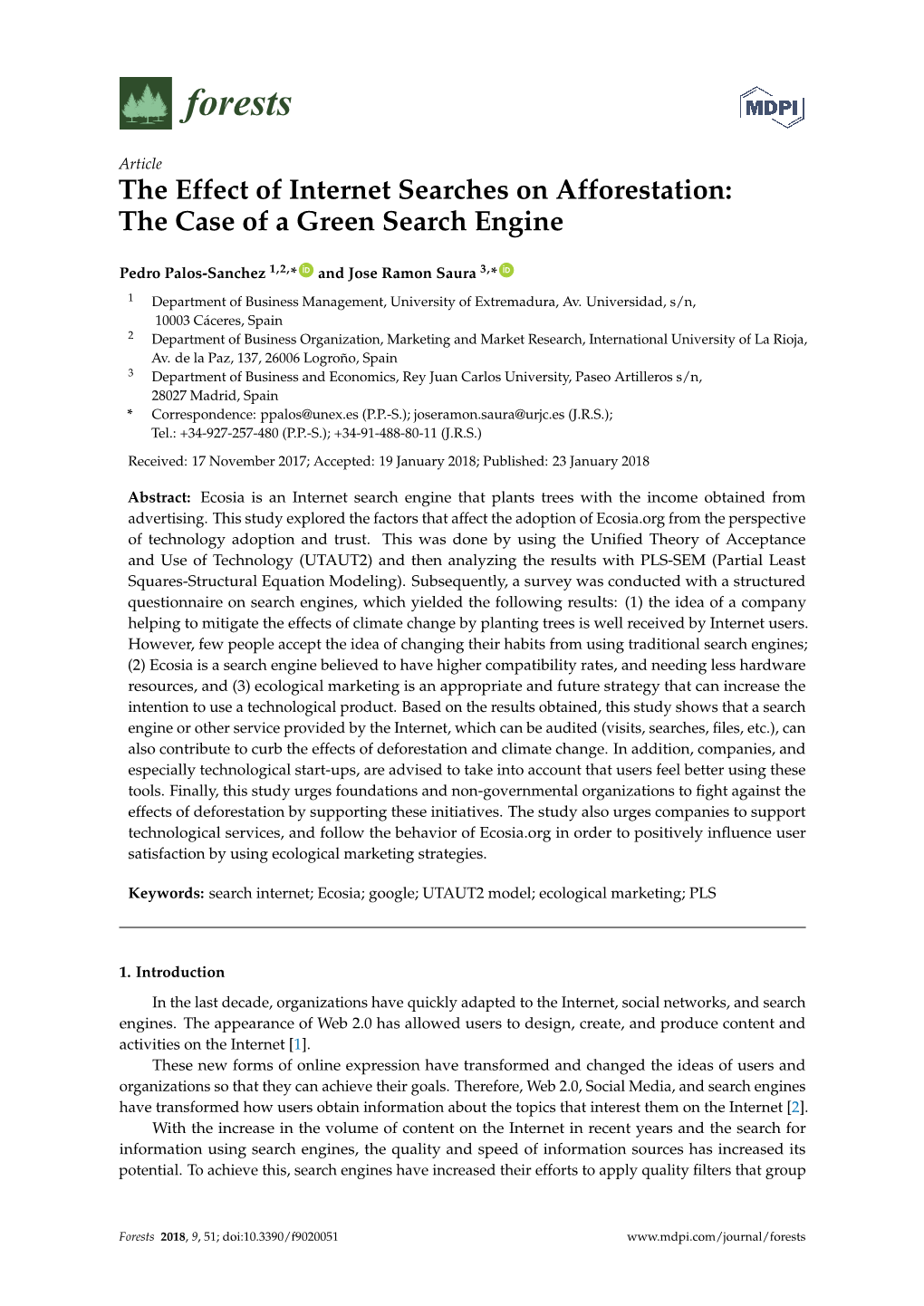 The Case of a Green Search Engine