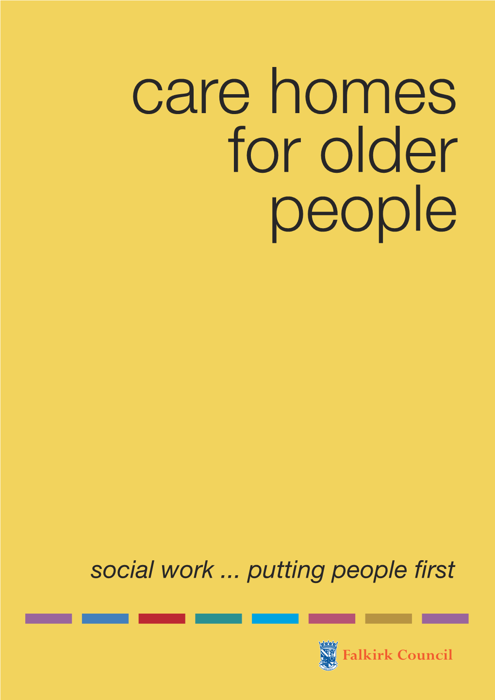 Care Homes for Older People