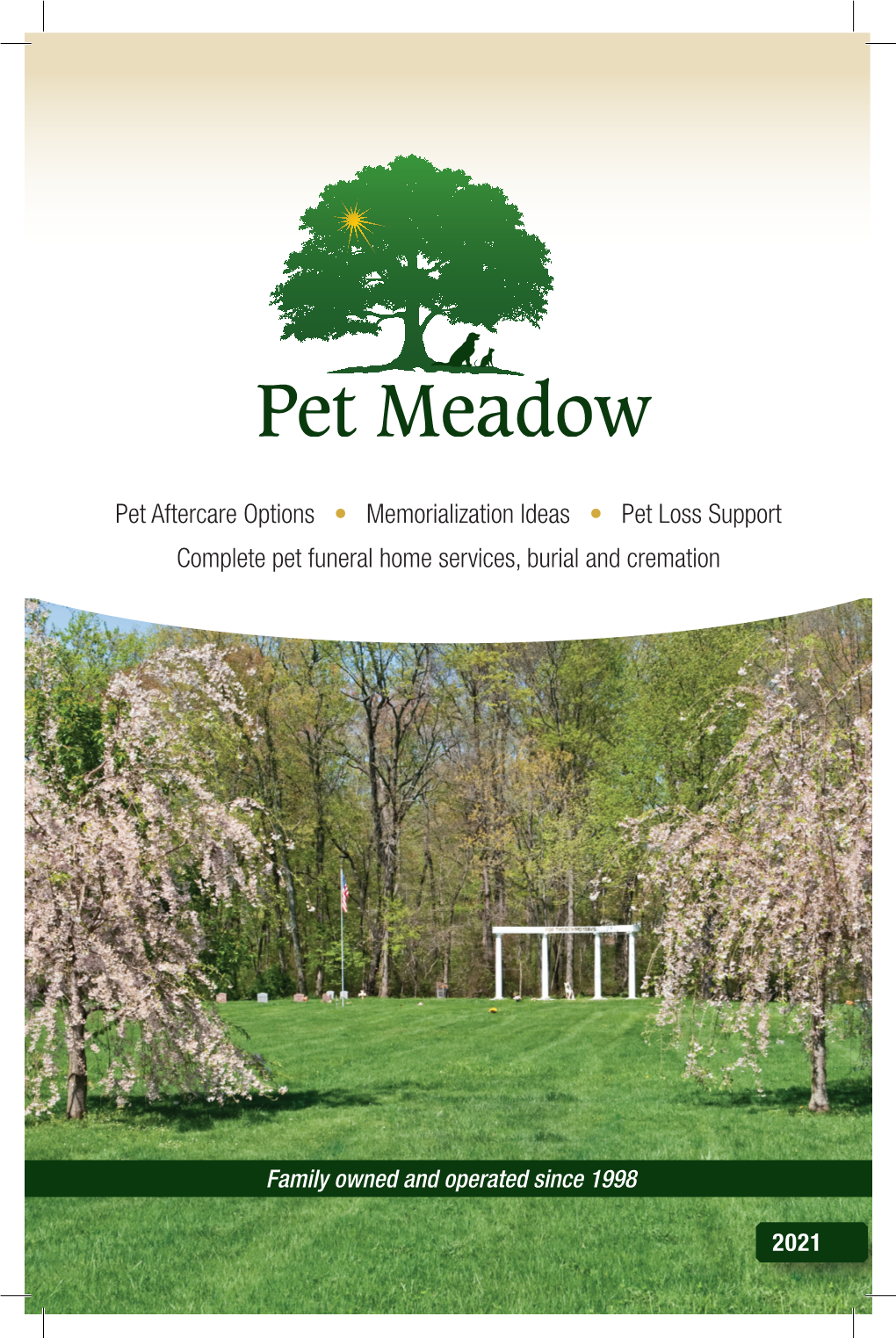 Pet Aftercare Options • Memorialization Ideas • Pet Loss Support Complete Pet Funeral Home Services, Burial and Cremation