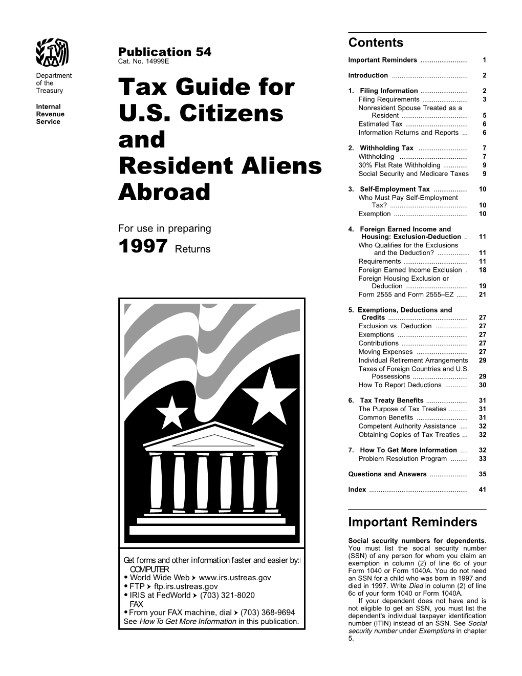 1997 Publication 54