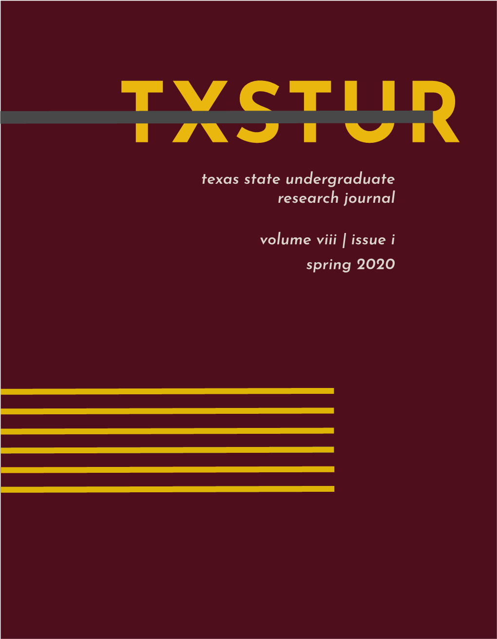 Texas State Undergraduate Research Journal