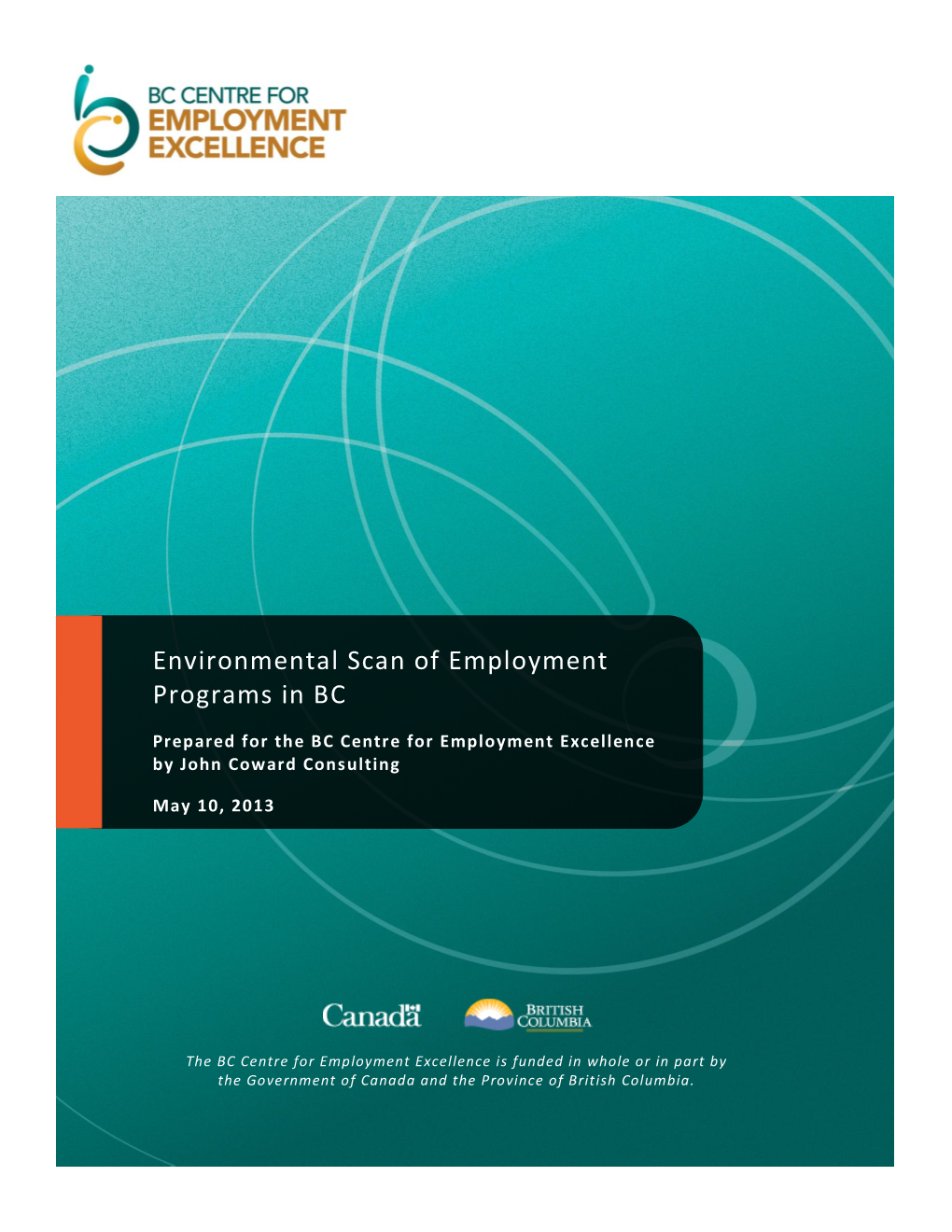 Environmental Scan of Employment Programs in BC