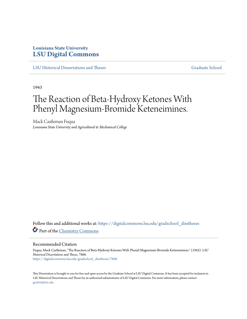 The Reaction of Beta-Hydroxy Ketones with Phenyl Magnesium-Bromide Keteneimines