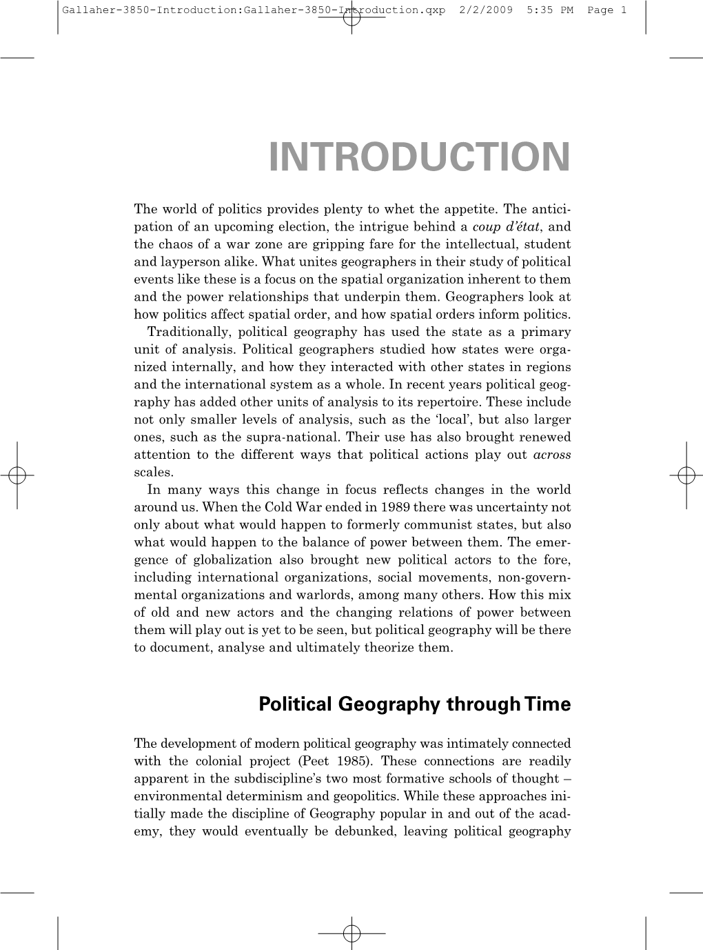 Introduction:Gallaher-3850-Introduction.Qxp 2/2/2009 5:35 PM Page 1