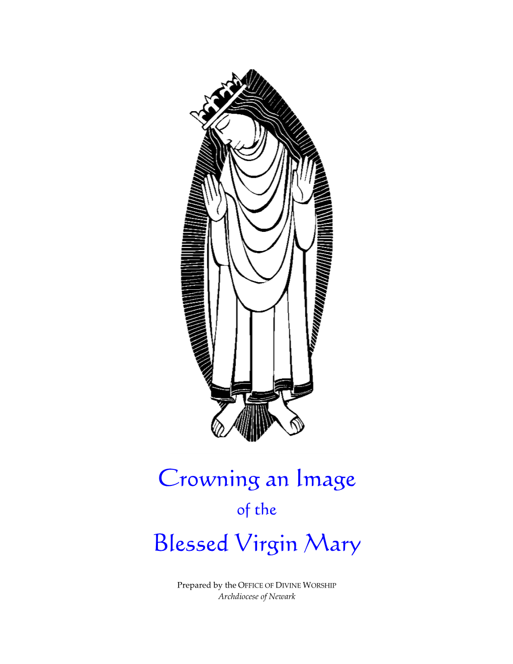 Crowning of Blessed Virgin Mary