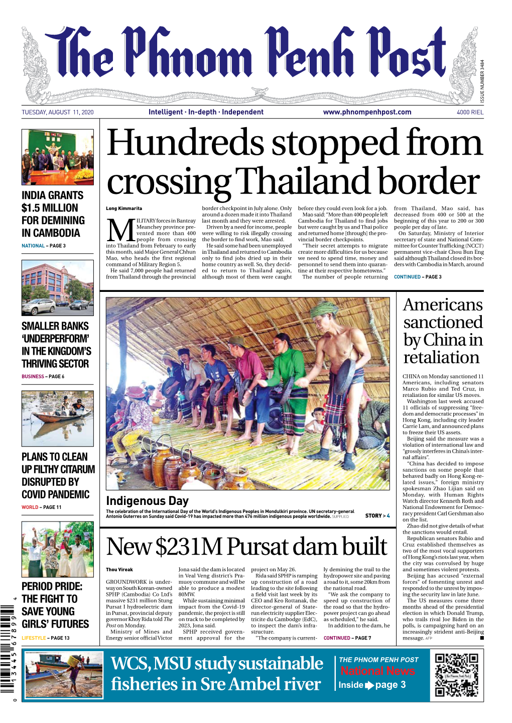 Hundreds Stopped from Crossing Thailand Border