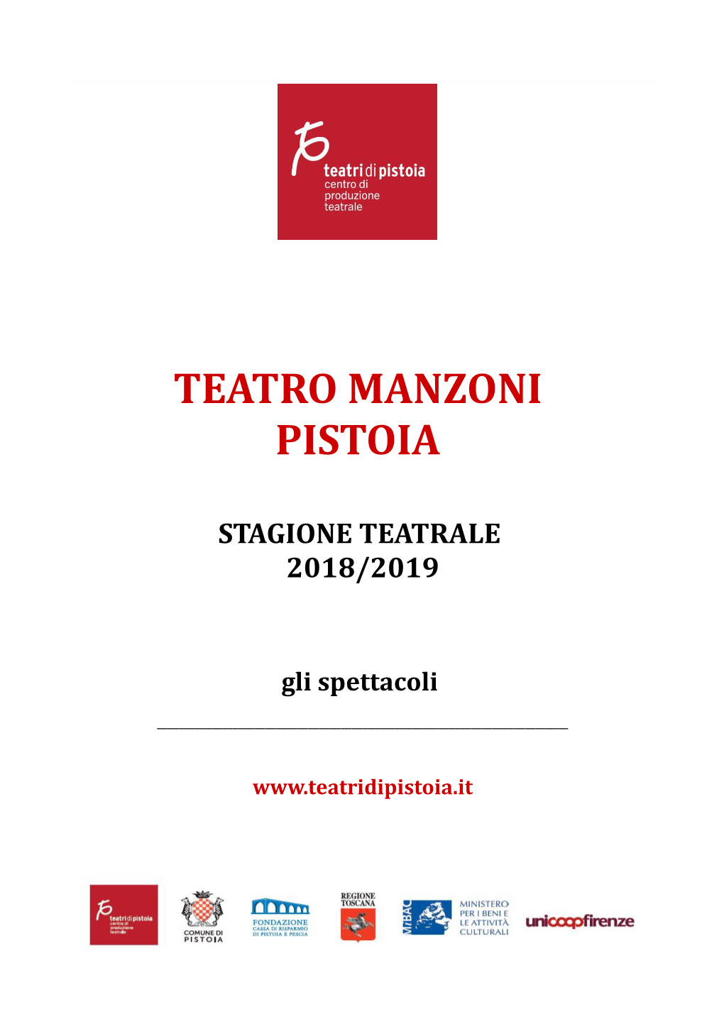 Teatro Manzoni Pistoia