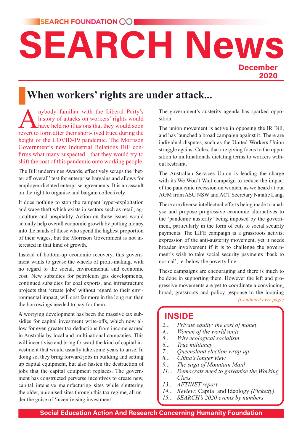 When Workers' Rights Are Under Attack