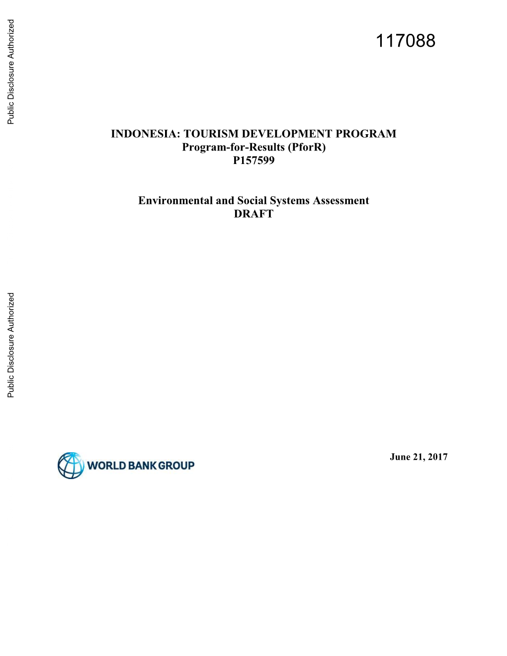 World Bank Document