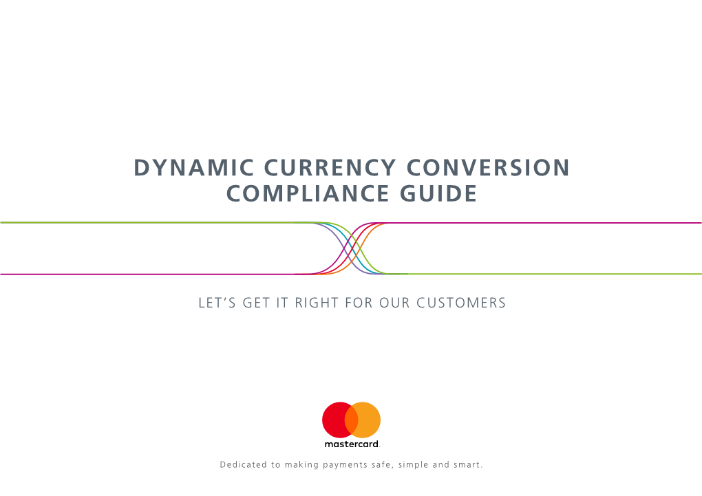 Dynamic Currency Conversion Compliance Guide
