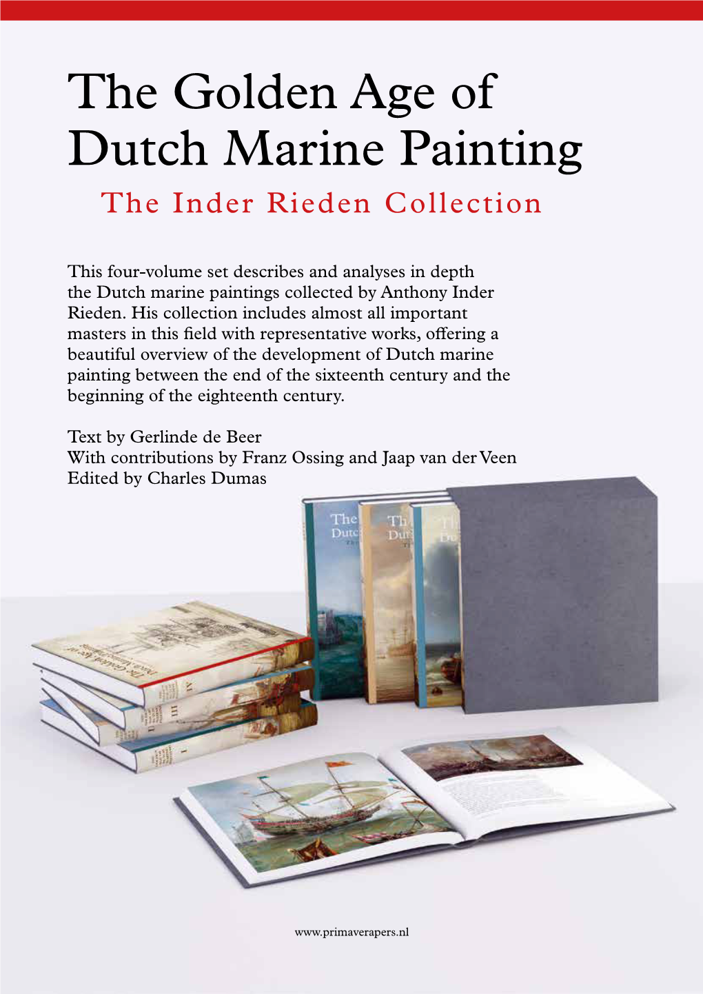 The Golden Age of Dutch Marine Painting the Inder Rieden Collection