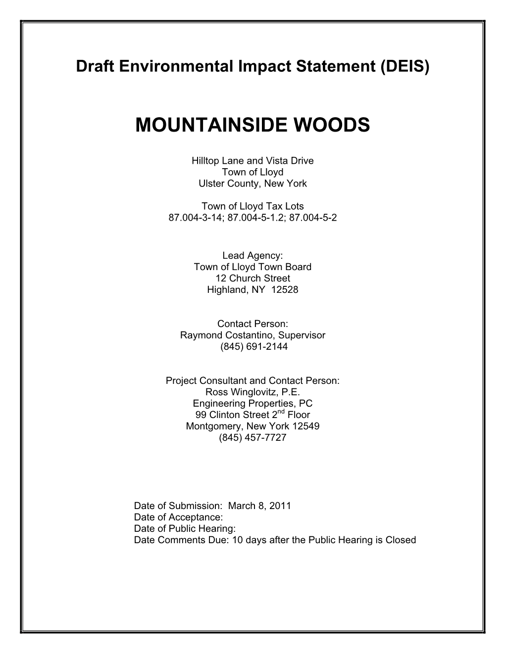 Mountainside Woods