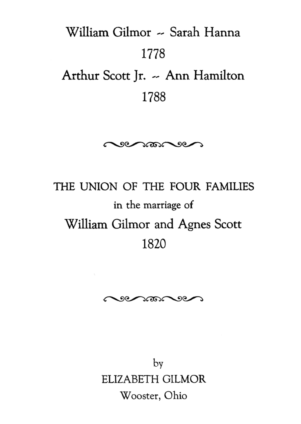 Sarah Hanna Arthur Scott