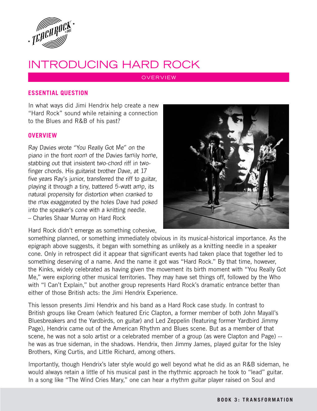 Introducing Hard Rock