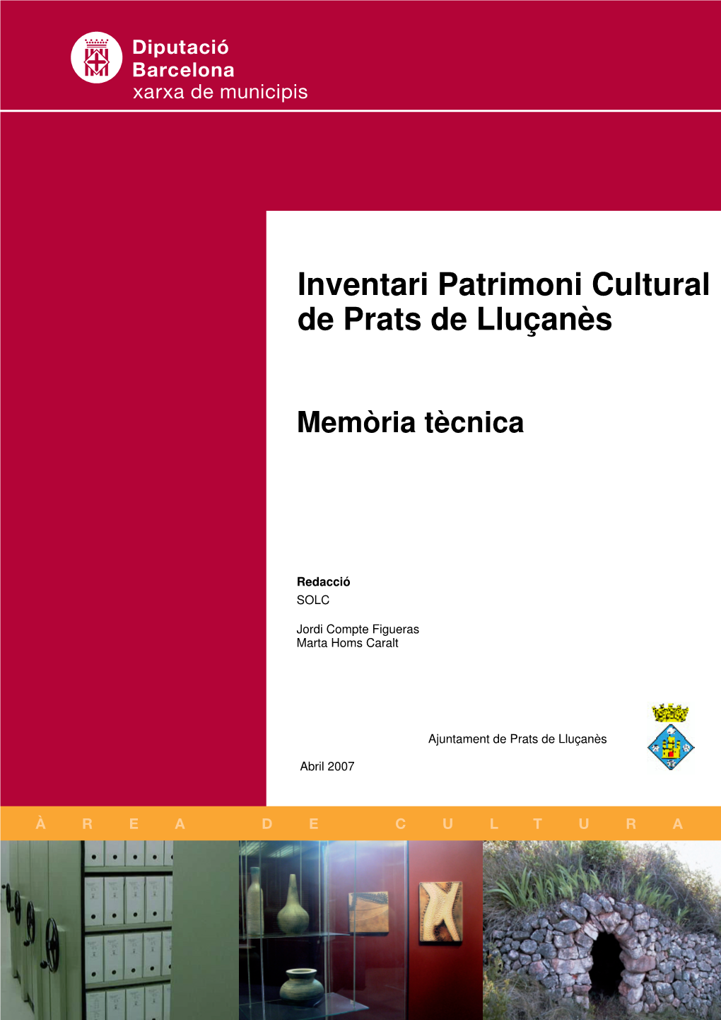 Inventari Patrimoni Cultural De Prats De Lluçanès