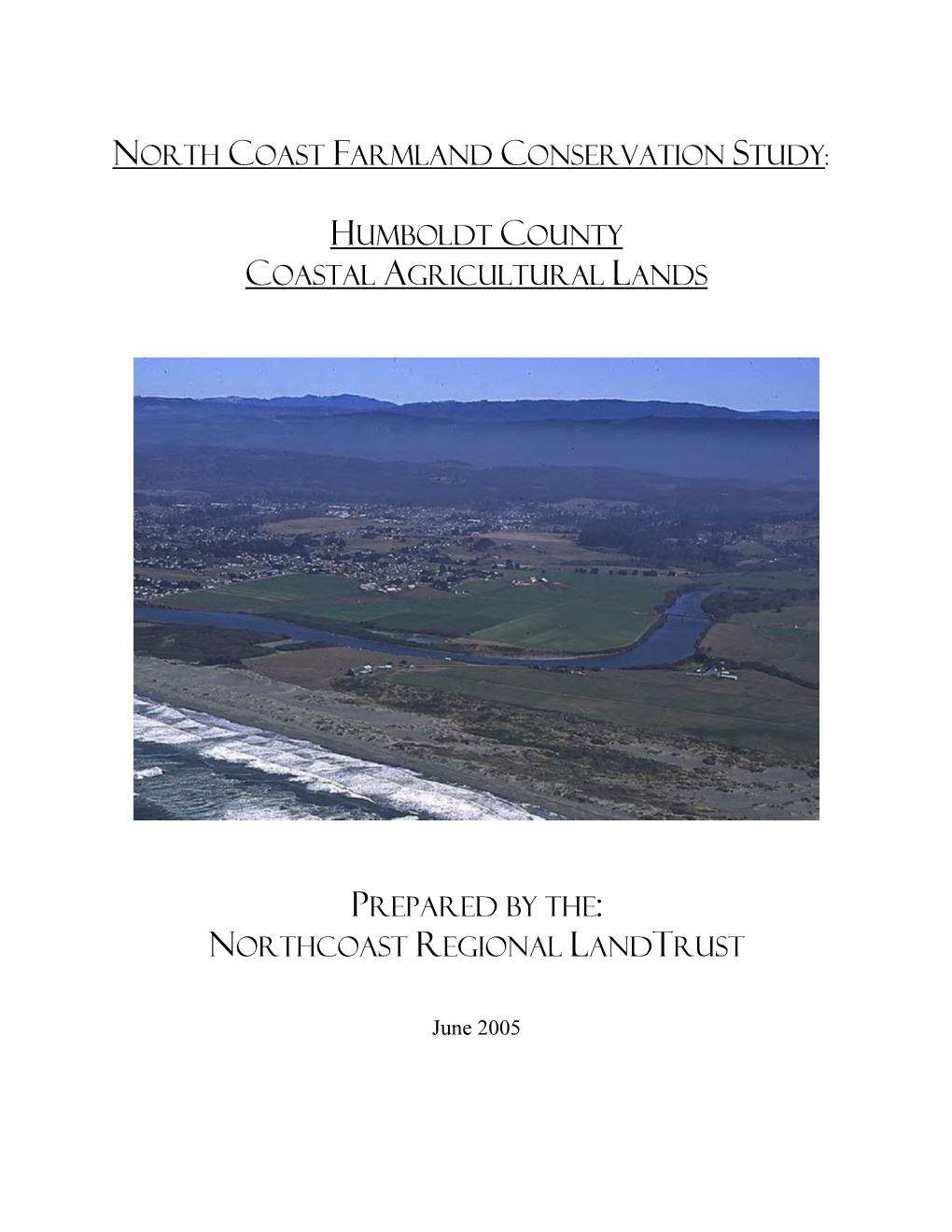 Humboldt County Coastal Agricultural Lands