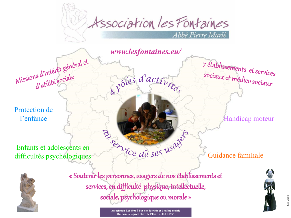 Diaporama Association Les Fontaines