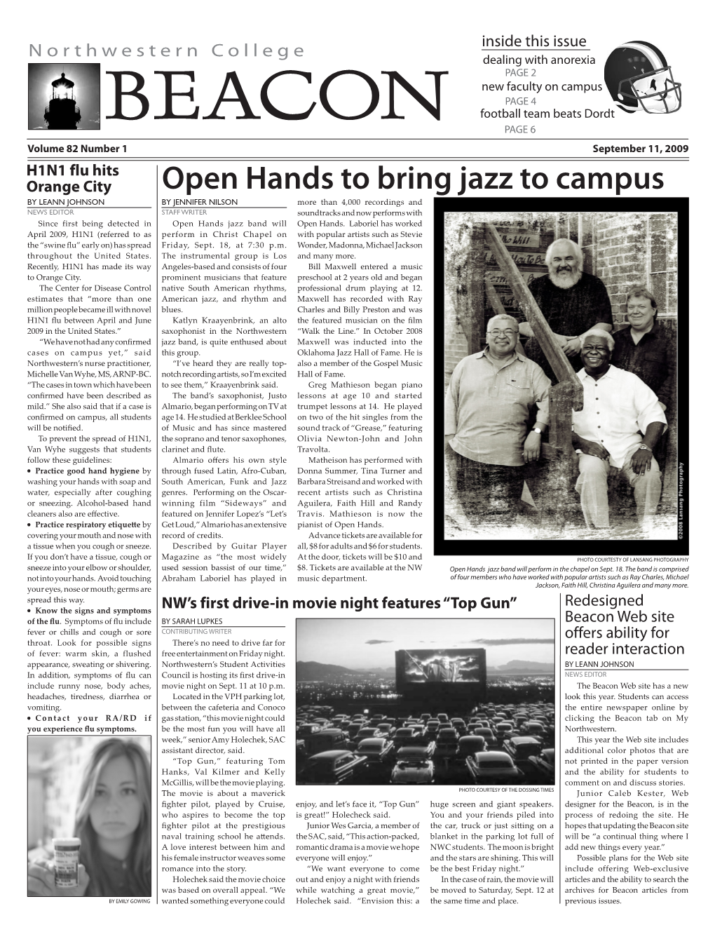 Open Hands to Bring Jazz to Campus