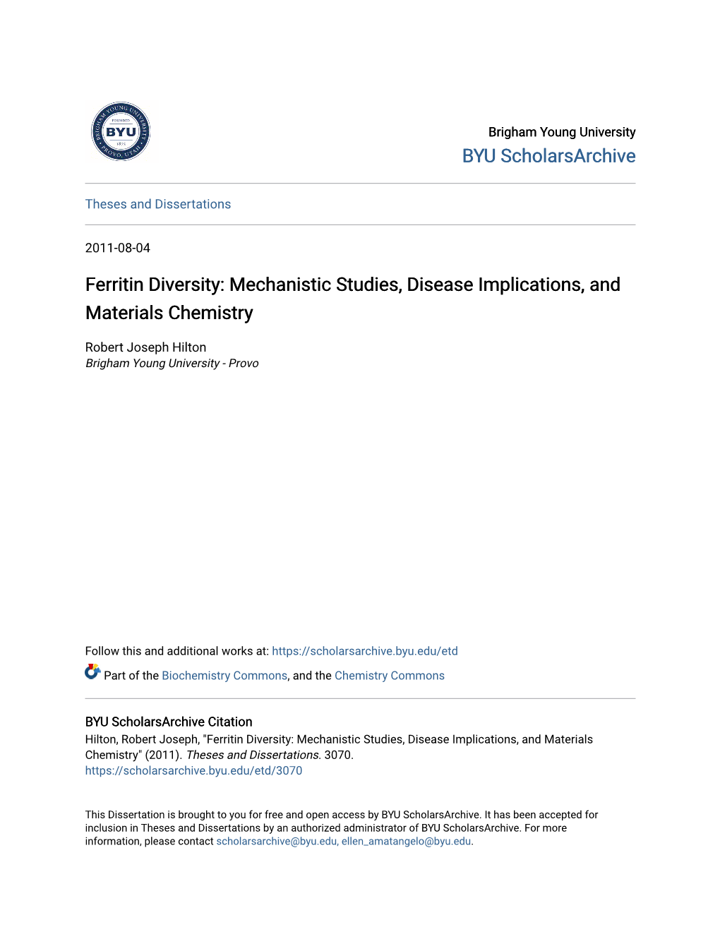 Ferritin Diversity: Mechanistic Studies, Disease Implications, and Materials Chemistry