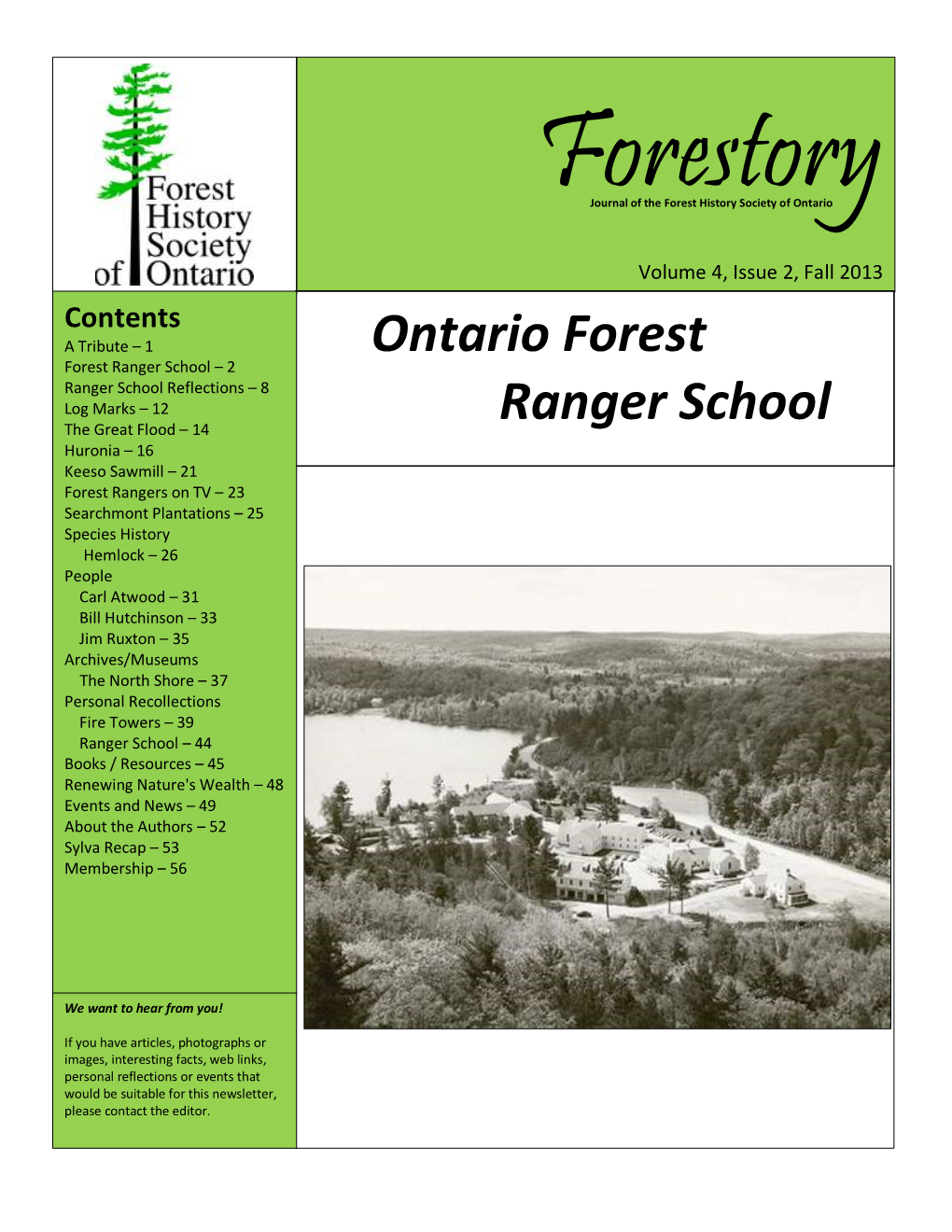 Ontario Forest Ranger School (OFRS)