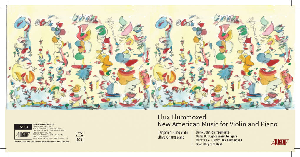 Flux Flummoxed New American Music for Violin