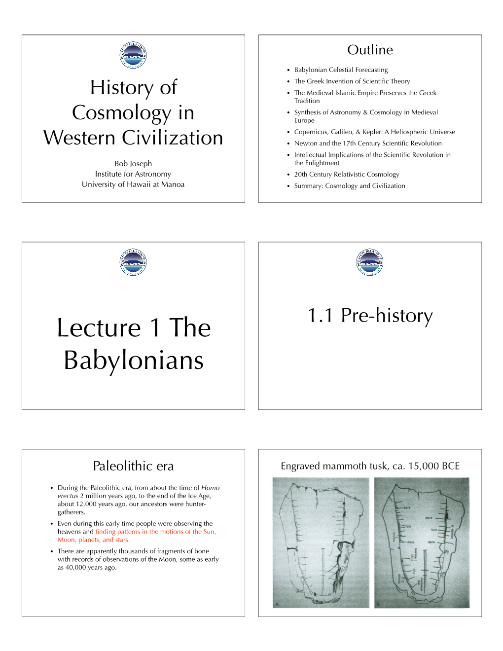 1. Babylonians