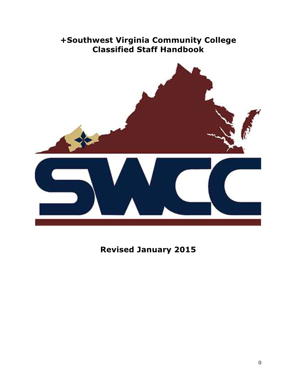 2015 Classified Staff Handbook