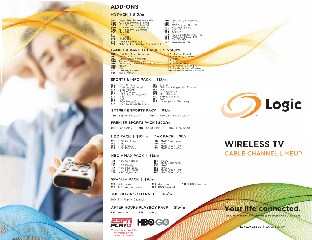 Wireless Channel Lineup