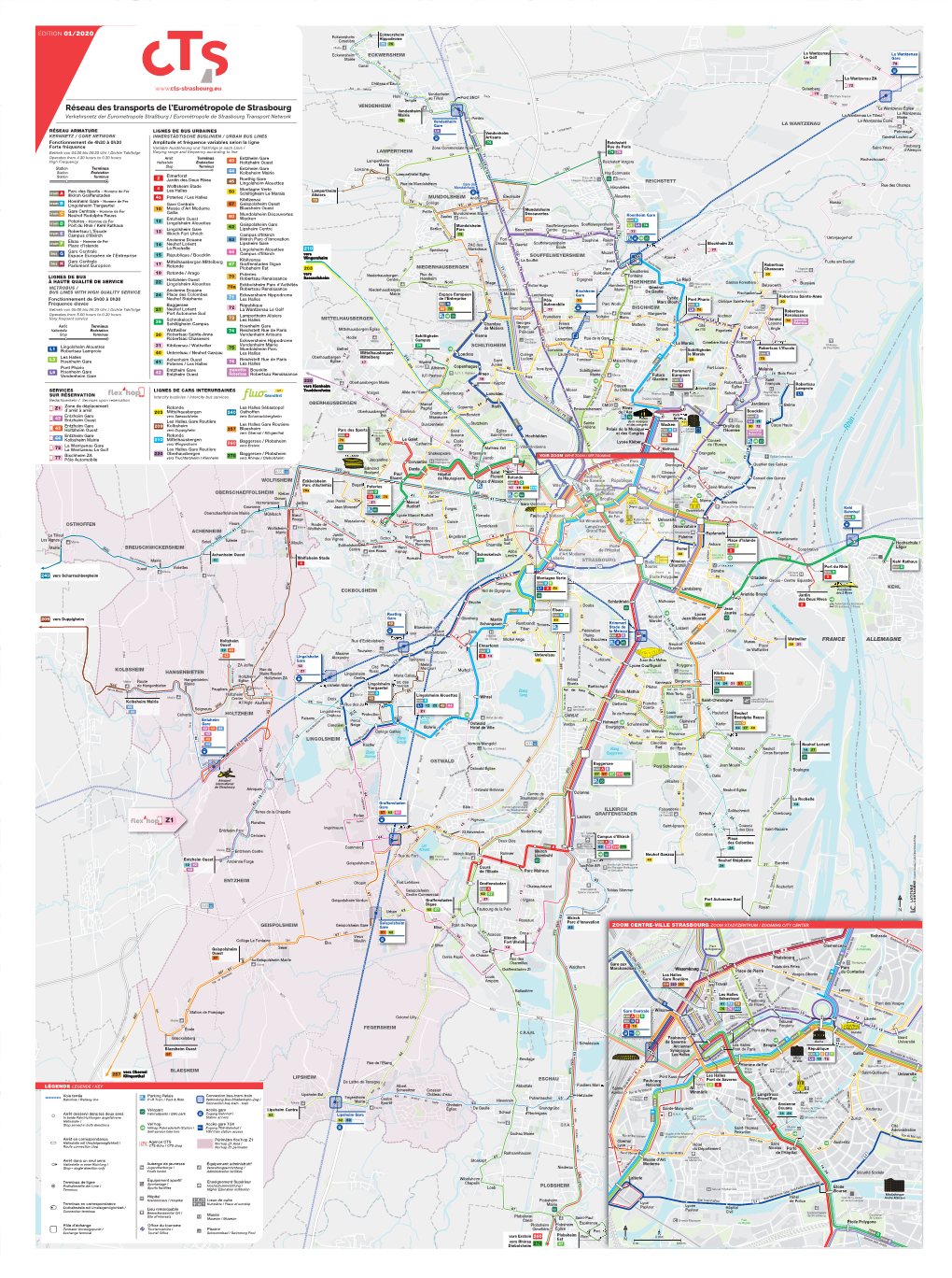 Rhin Réseau Des Transports De L'eurométropole De Strasbourg