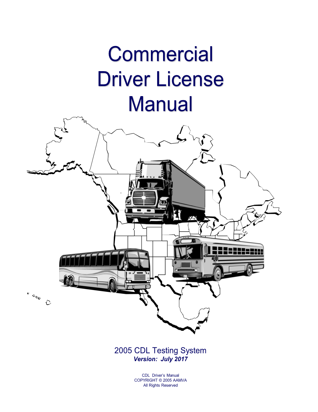 Commercial Driver License Manual