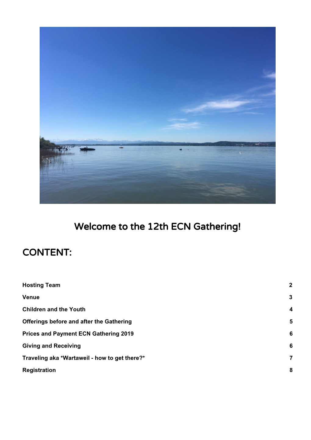 The 12Th ECN Gathering!