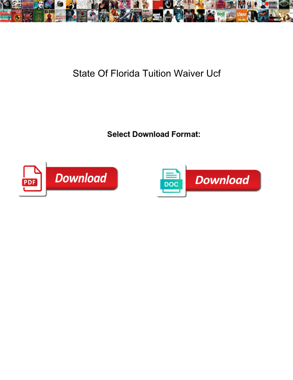 State-Of-Florida-Tuition-Waiver-Ucf.Pdf