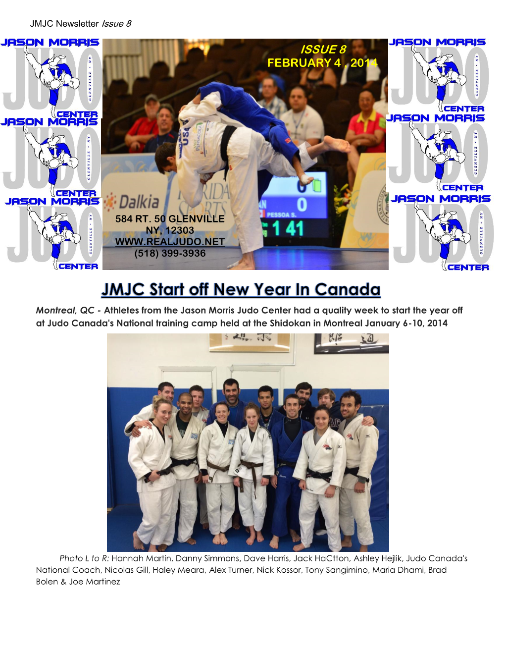 JMJC Newsletter – Issue #8