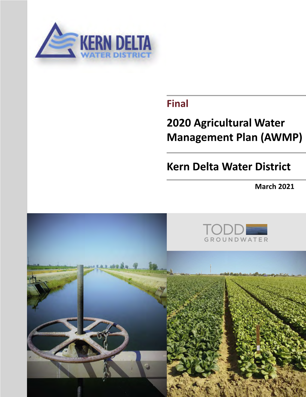 Final 2020 Agricultural Water Management Plan (AWMP)