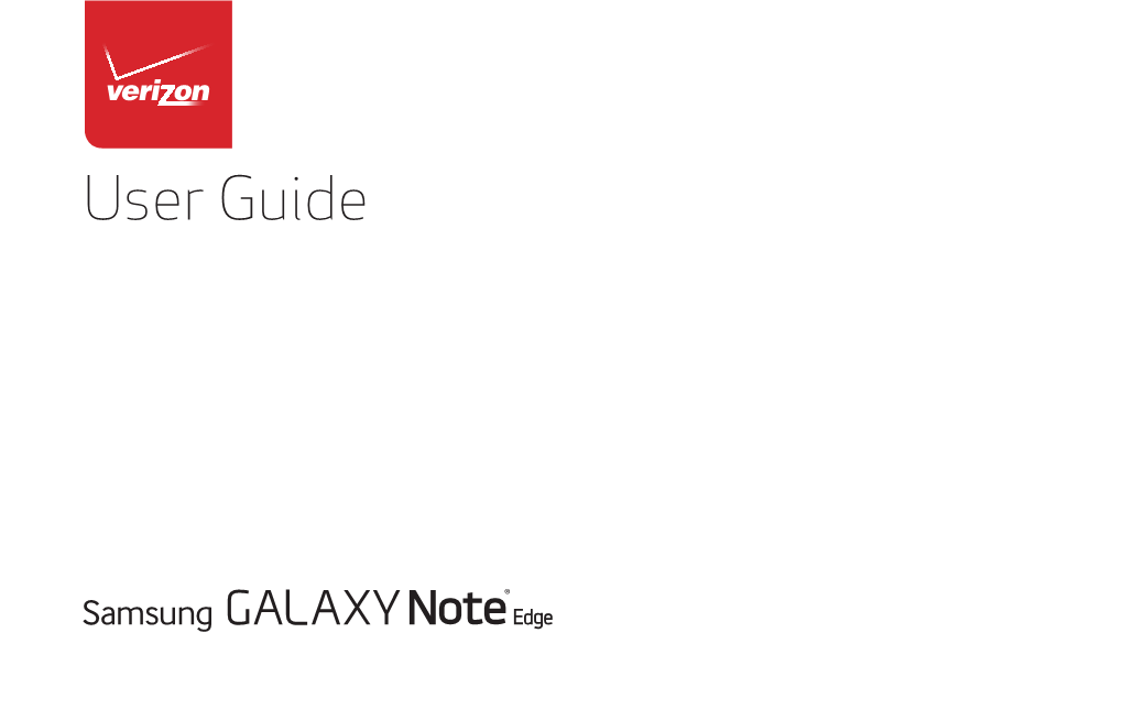 Samsung Galaxy Note Edge User Guide