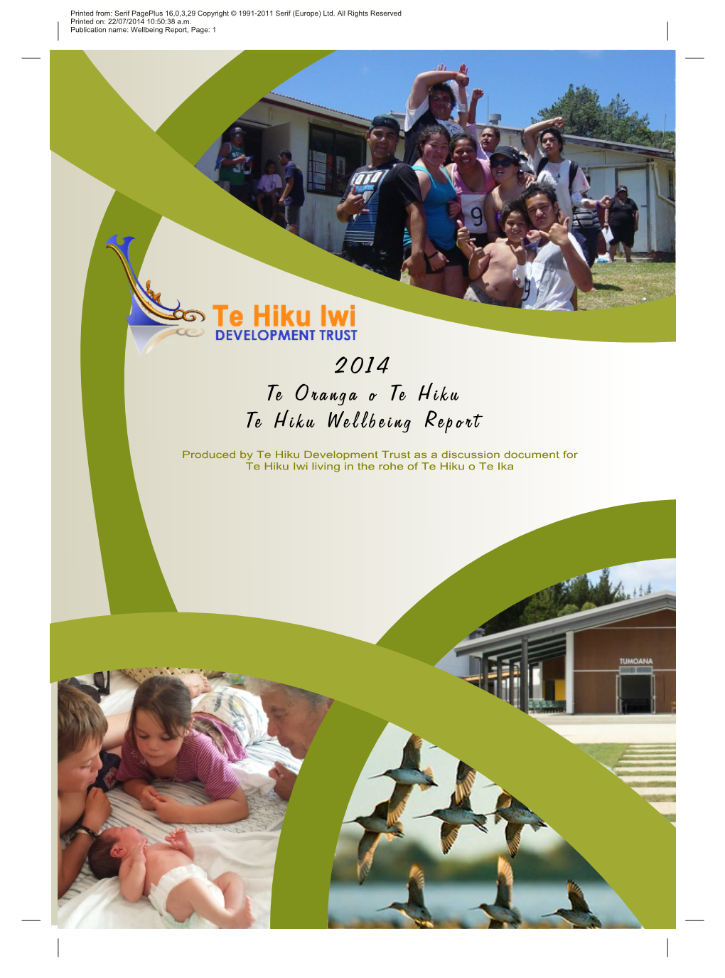 2014 Te Oranga O Te Hiku Te Hiku Wellbeing Report