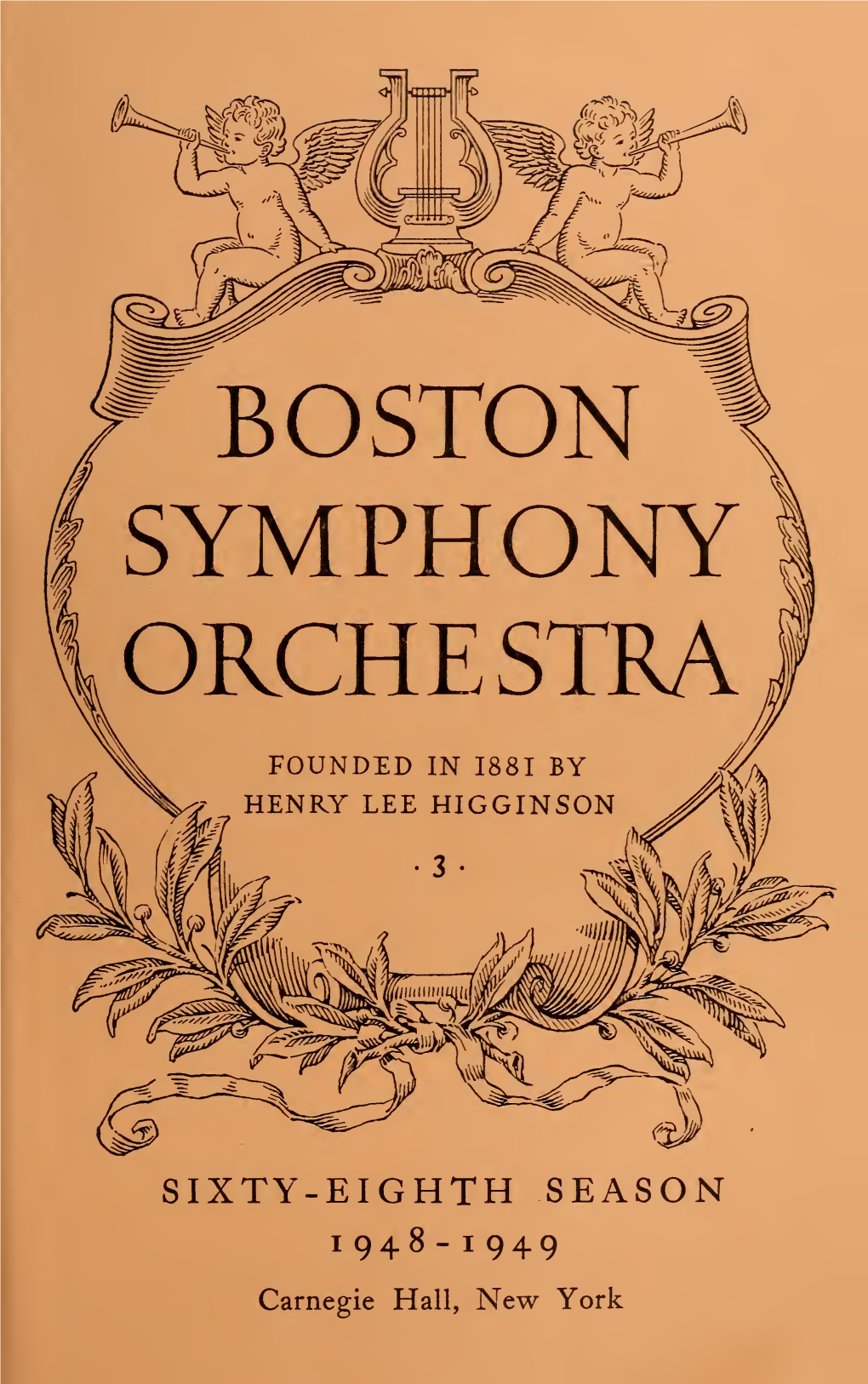 Boston Symphony Orchestra Concert Programs, Season 68, 1948-1949