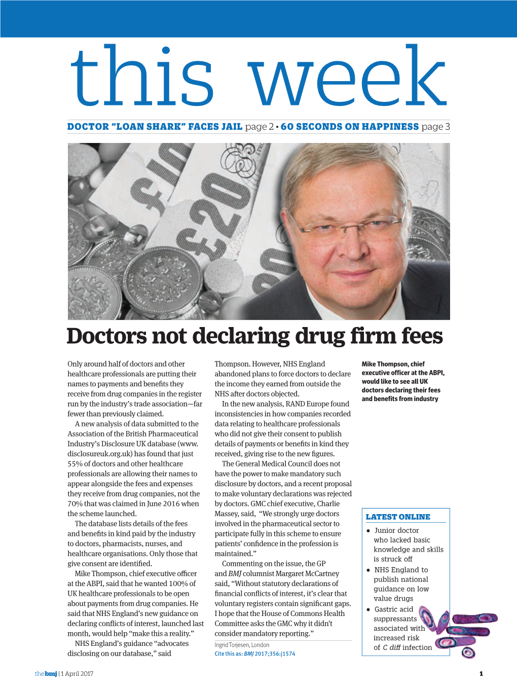 Doctors Not Declaring Drug Firm Fees