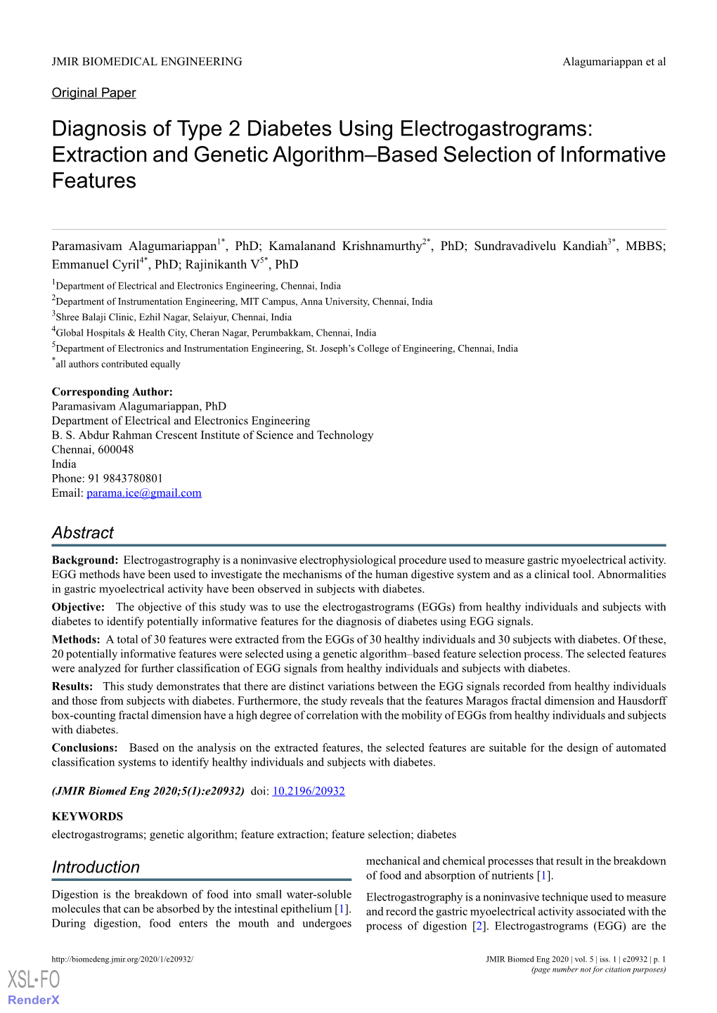 Extraction and Genetic Algorithm–Based Selection of Informative