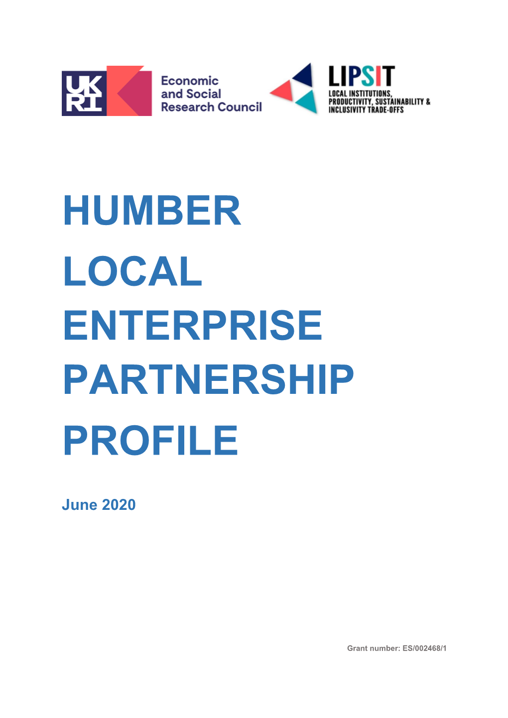 Humber LEP Profile