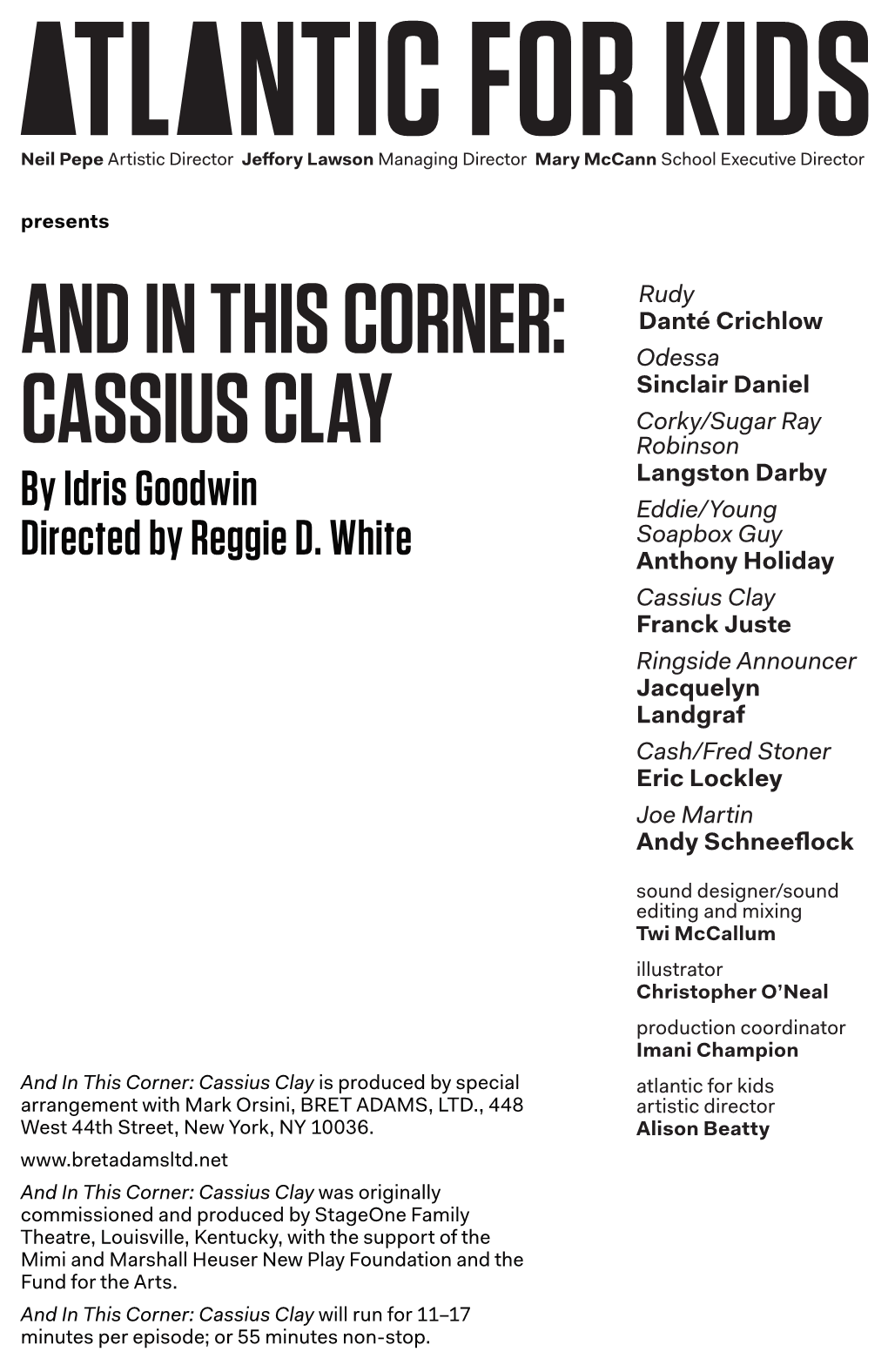 And in This Corner: Cassius Clay