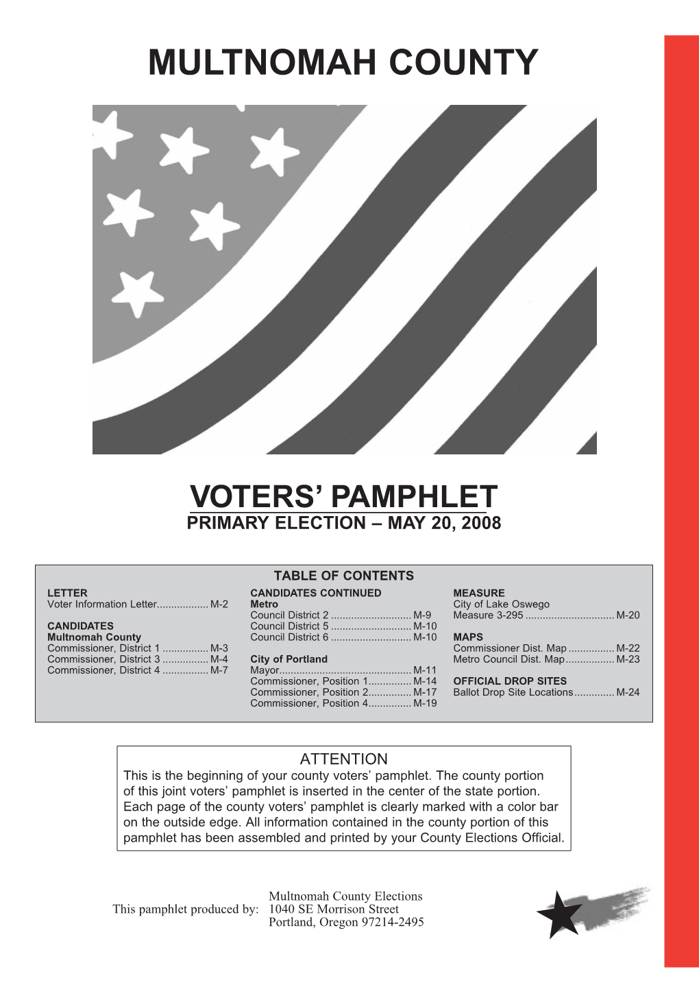 Voters' Pamphlet