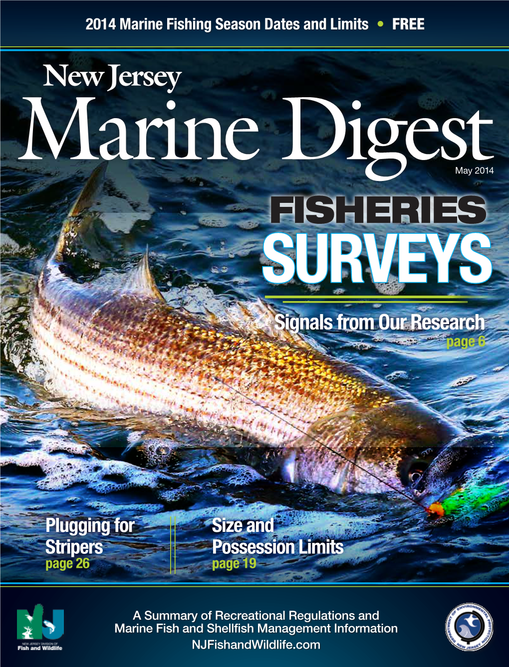 Complete 2014 Marine Issue of the Fish and Wildlife DIGEST