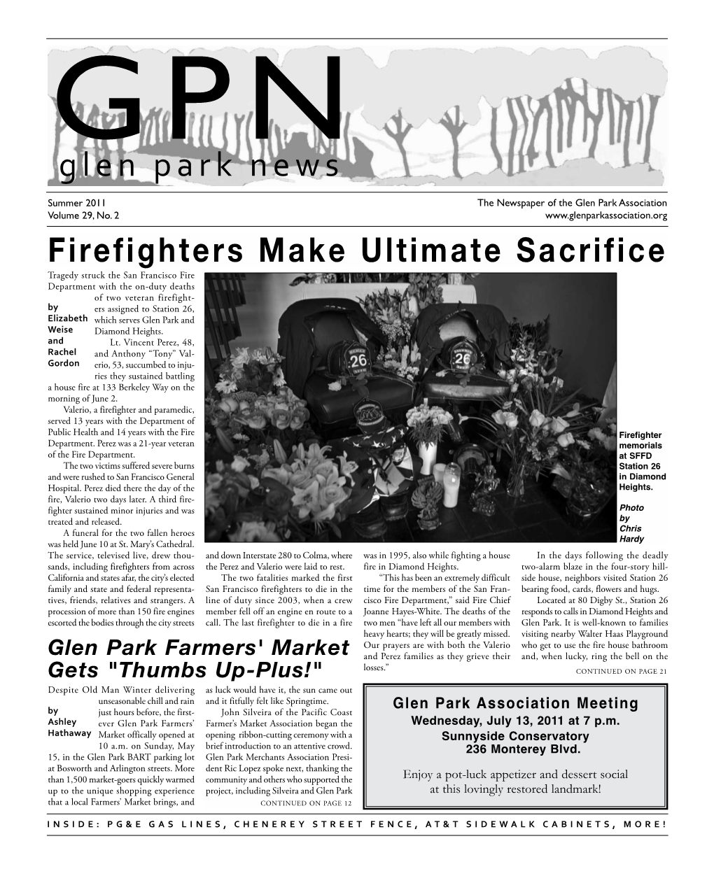 Glen Park News Summer 2011