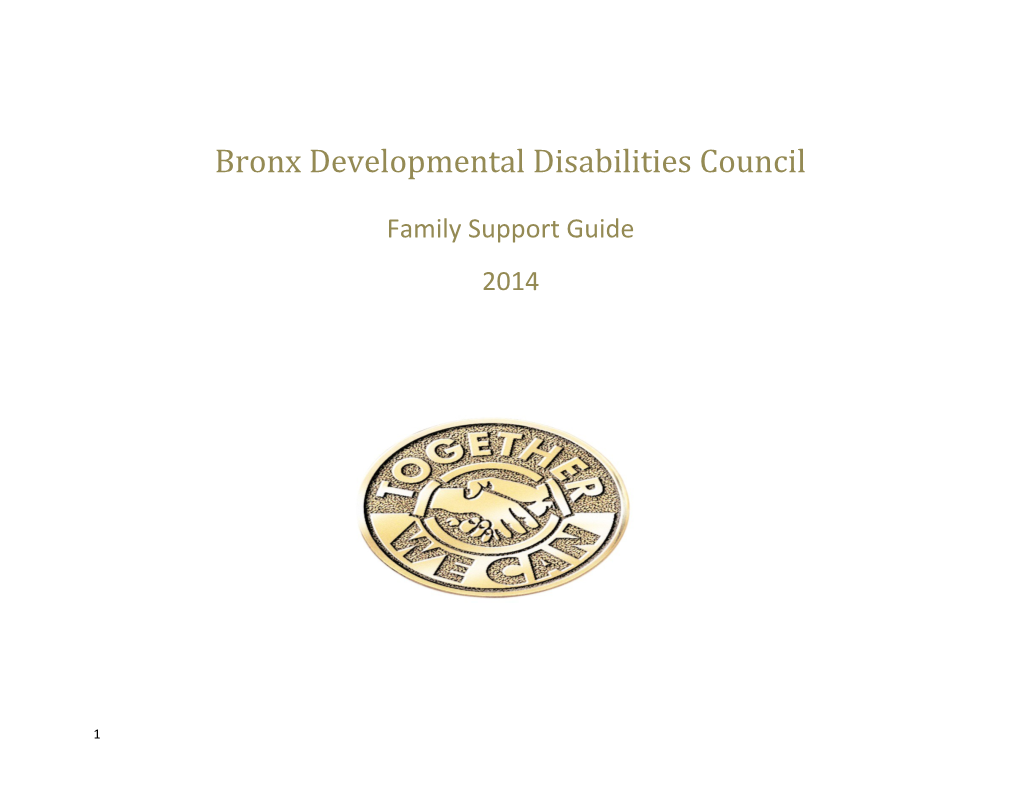 Bronx Developmental Disabilities Council