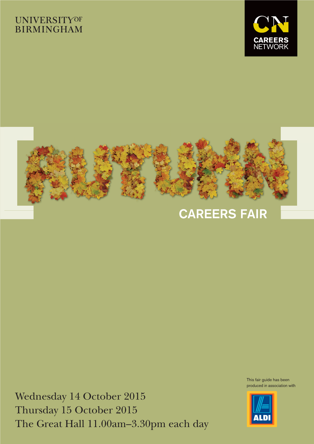 Careers Fair -Autumn Fair Cover AW.Indd 1-2 B15 2TT, Unitedkingdom Birmingham, Edgbaston