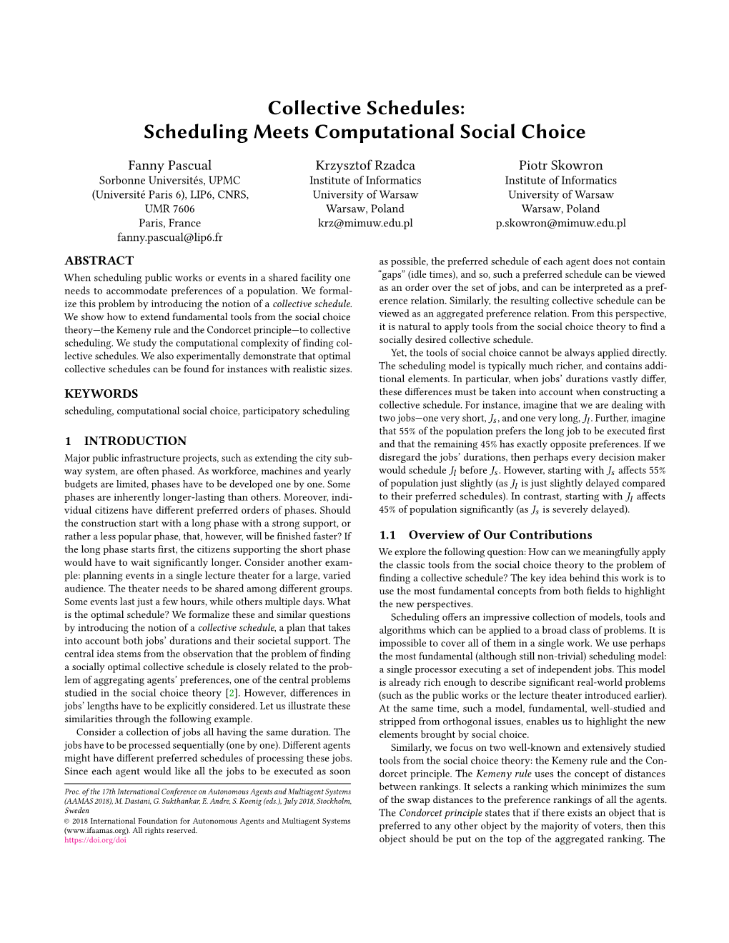 Scheduling Meets Computational Social Choice