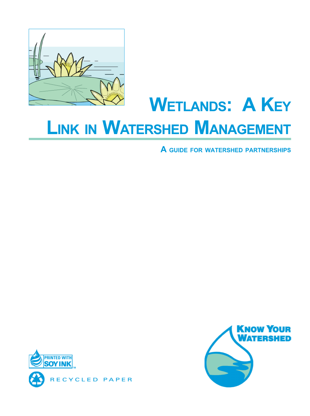Wetlands: a Key Link in Watershed Management