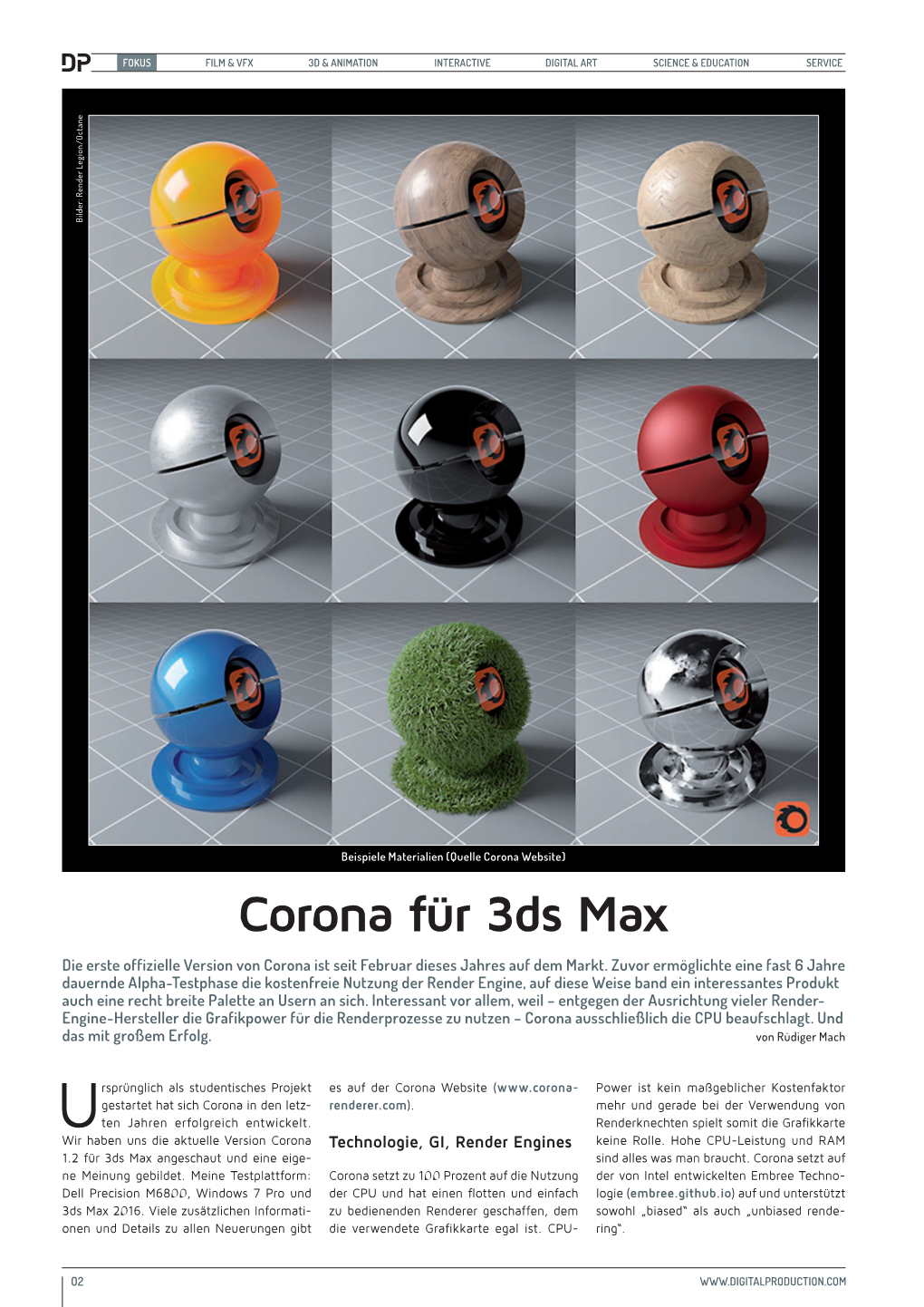 Corona Für 3Ds Max